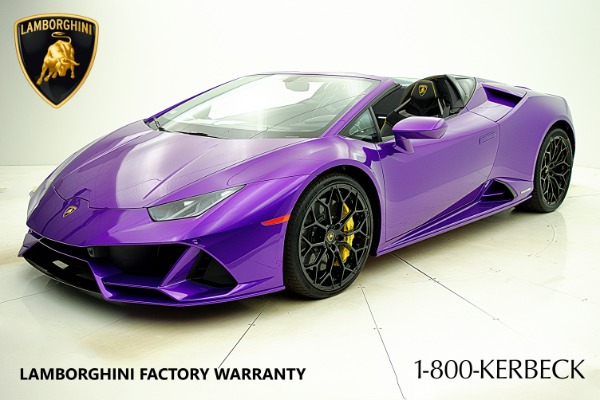 Used 2022 Lamborghini Huracan LP 640-4 EVO Spyder AWD / LEASE