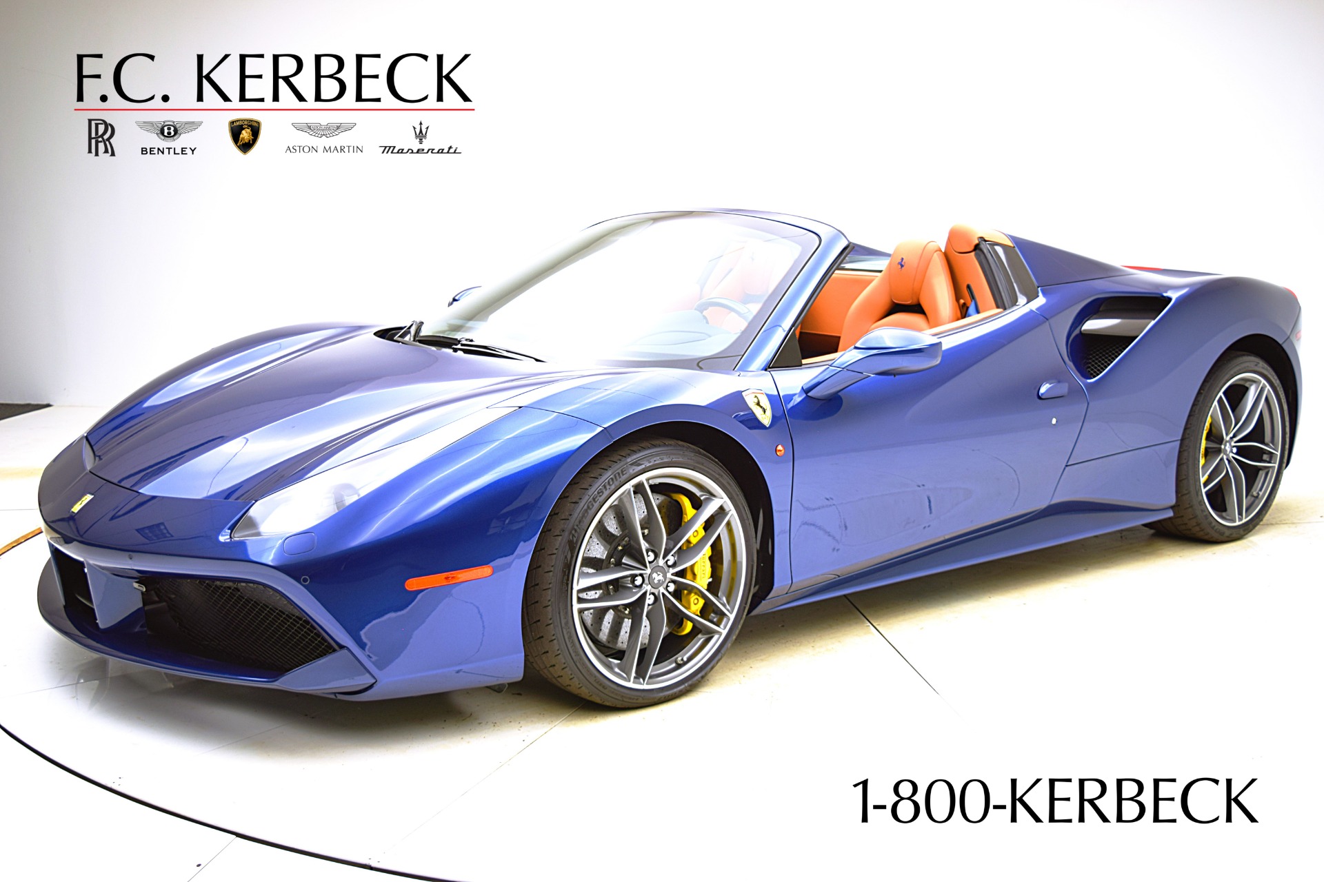Used 2018 Ferrari 488 Spider For Sale (Sold) | FC Kerbeck Stock