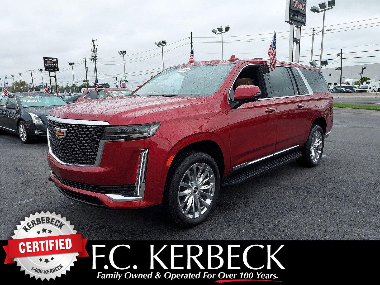 Used 2022 Cadillac Escalade ESV Premium Luxury For Sale (Sold) | FC Kerbeck  Stock #22G413AAC