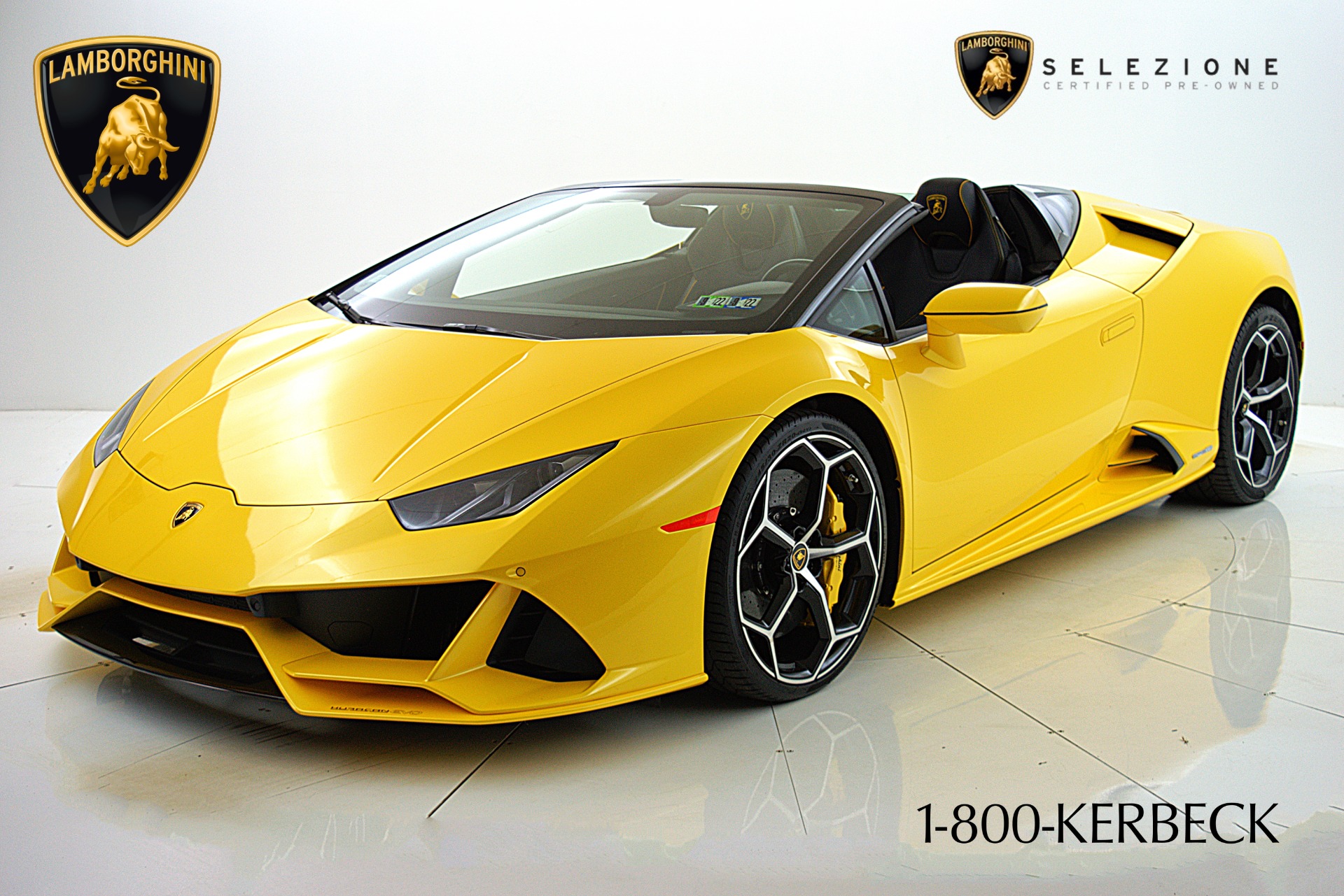 Used 2020 Lamborghini Huracan AWD LP 640-4 EVO Spyder / LEASE