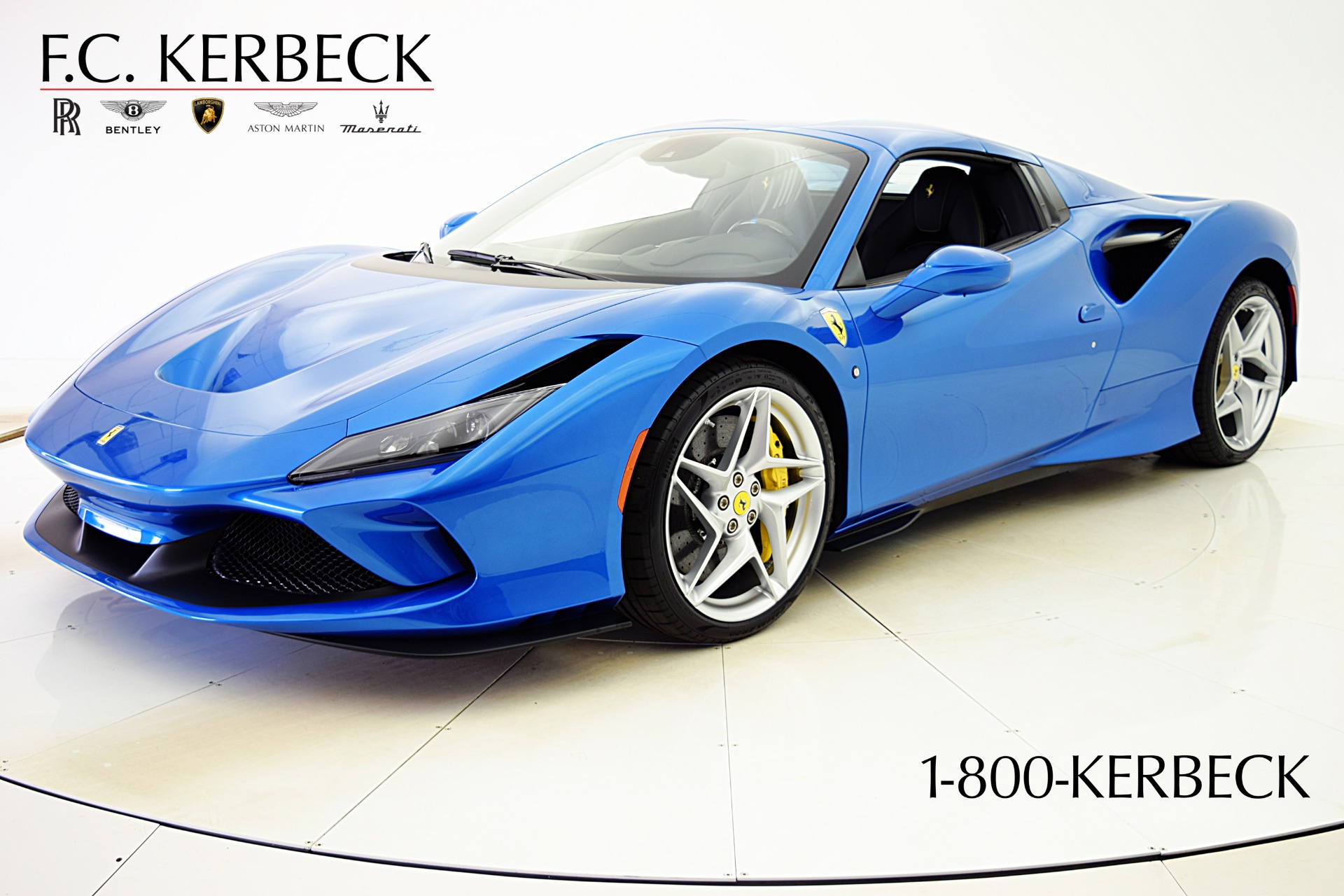 Used 2022 Ferrari F8 Spider For Sale (Sold) | FC Kerbeck Stock