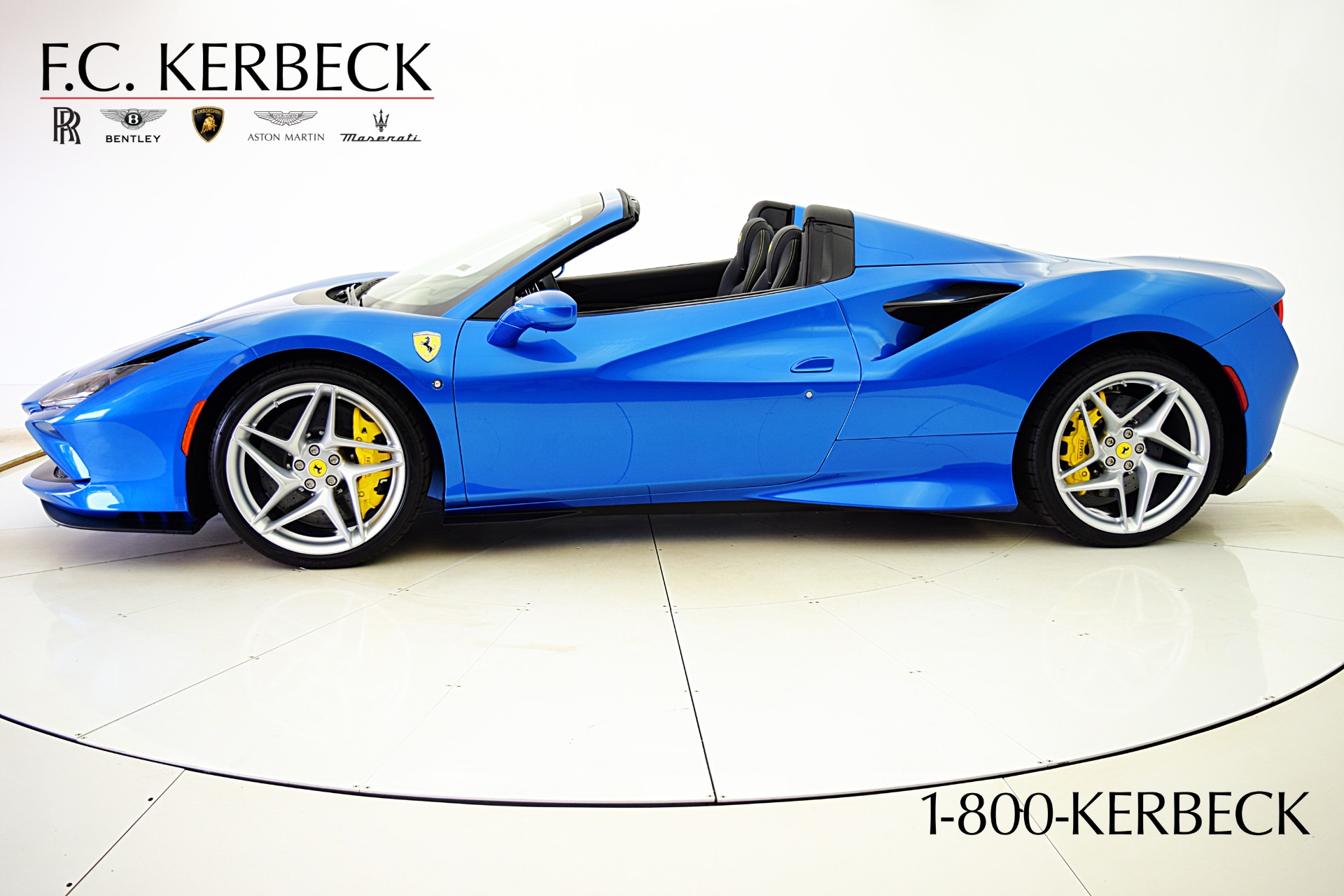 Used 2022 Ferrari F8 Spider For Sale (Sold) | FC Kerbeck Stock