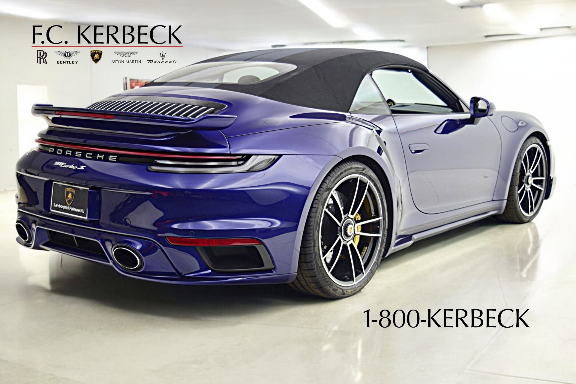 Used 2021 Porsche 911 Turbo S Cabriolet For Sale (Sold) | FC