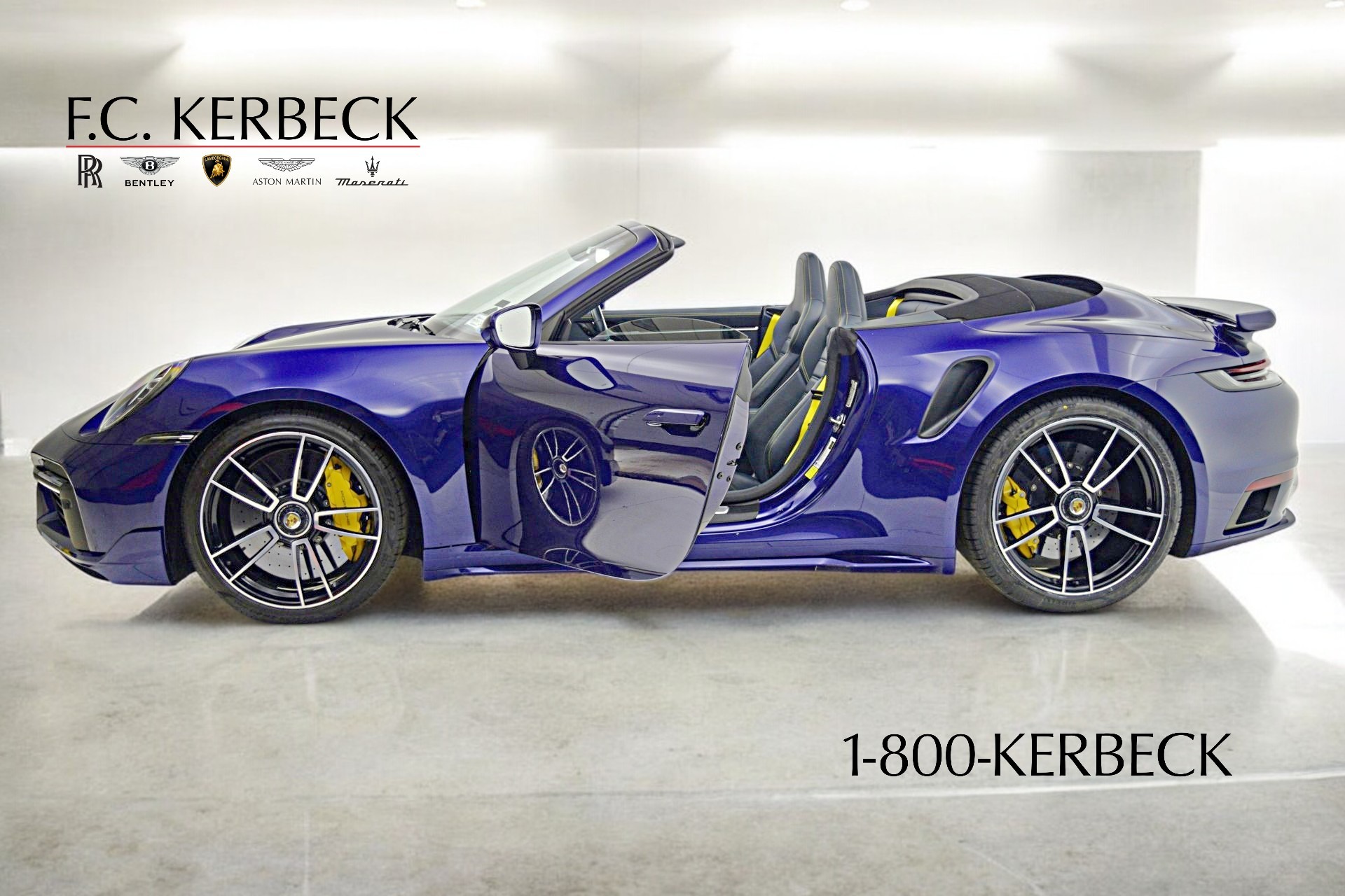 Used 2021 Porsche 911 Turbo S Cabriolet For Sale (Sold) | FC