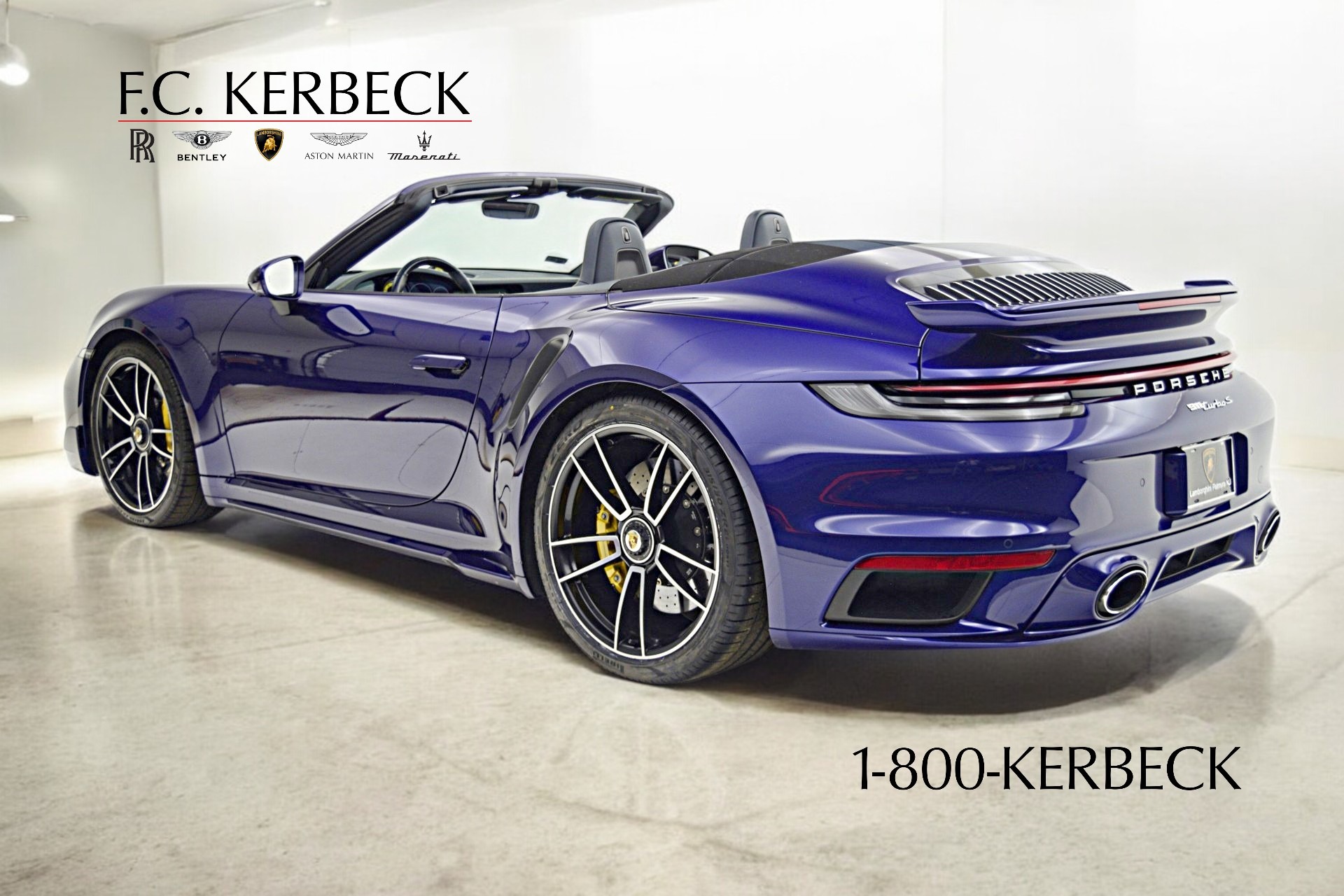 Used 2021 Porsche 911 Turbo S Cabriolet For Sale (Sold) | FC