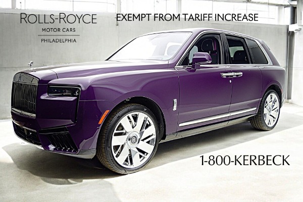 New 2025 Rolls-Royce Cullinan for sale $546,225 at FC Kerbeck in Palmyra NJ