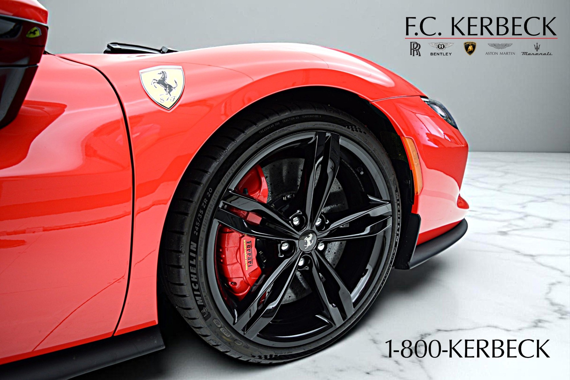 Used 2024 Ferrari 296 GTB For Sale (Sold) | FC Kerbeck Stock