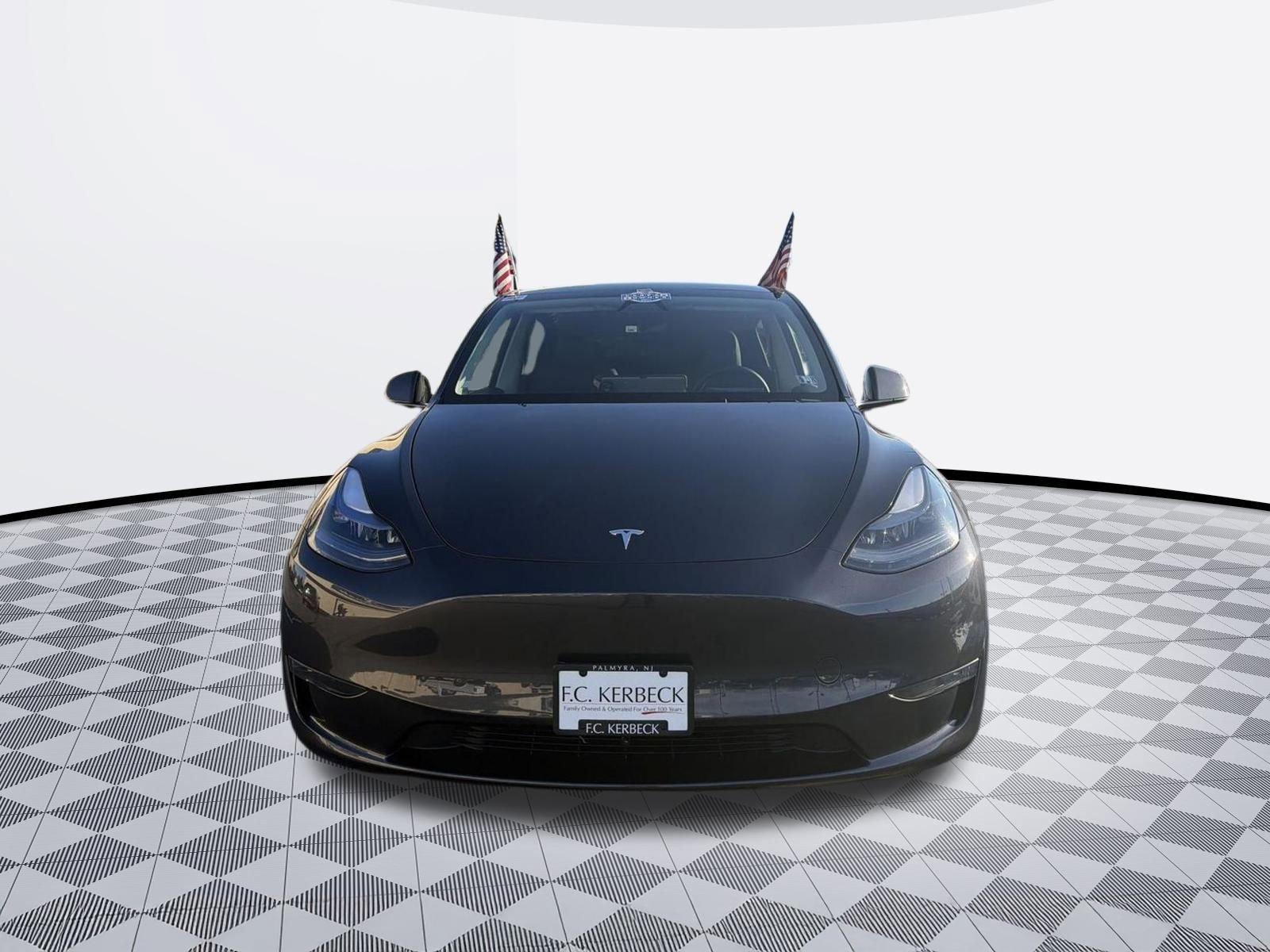 Used 2024 Tesla Model Y Long Range with VIN 7SAYGDEEXRA256946 for sale in Palmyra, NJ