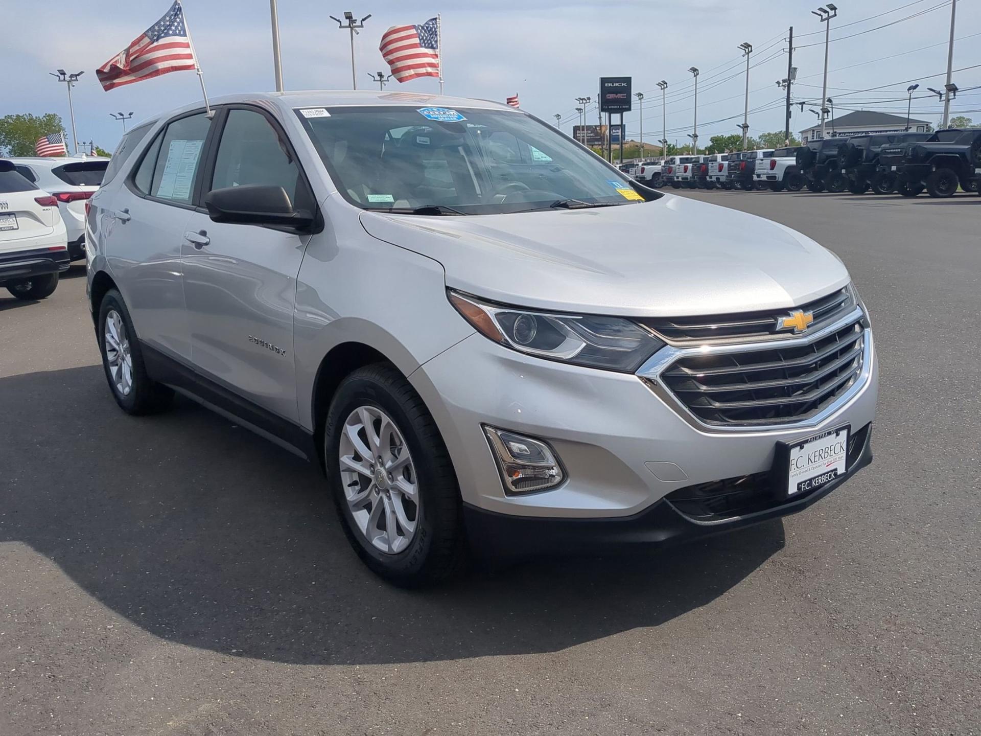 Used 2020 Chevrolet Equinox LS with VIN 3GNAXHEV5LS685880 for sale in Palmyra, NJ