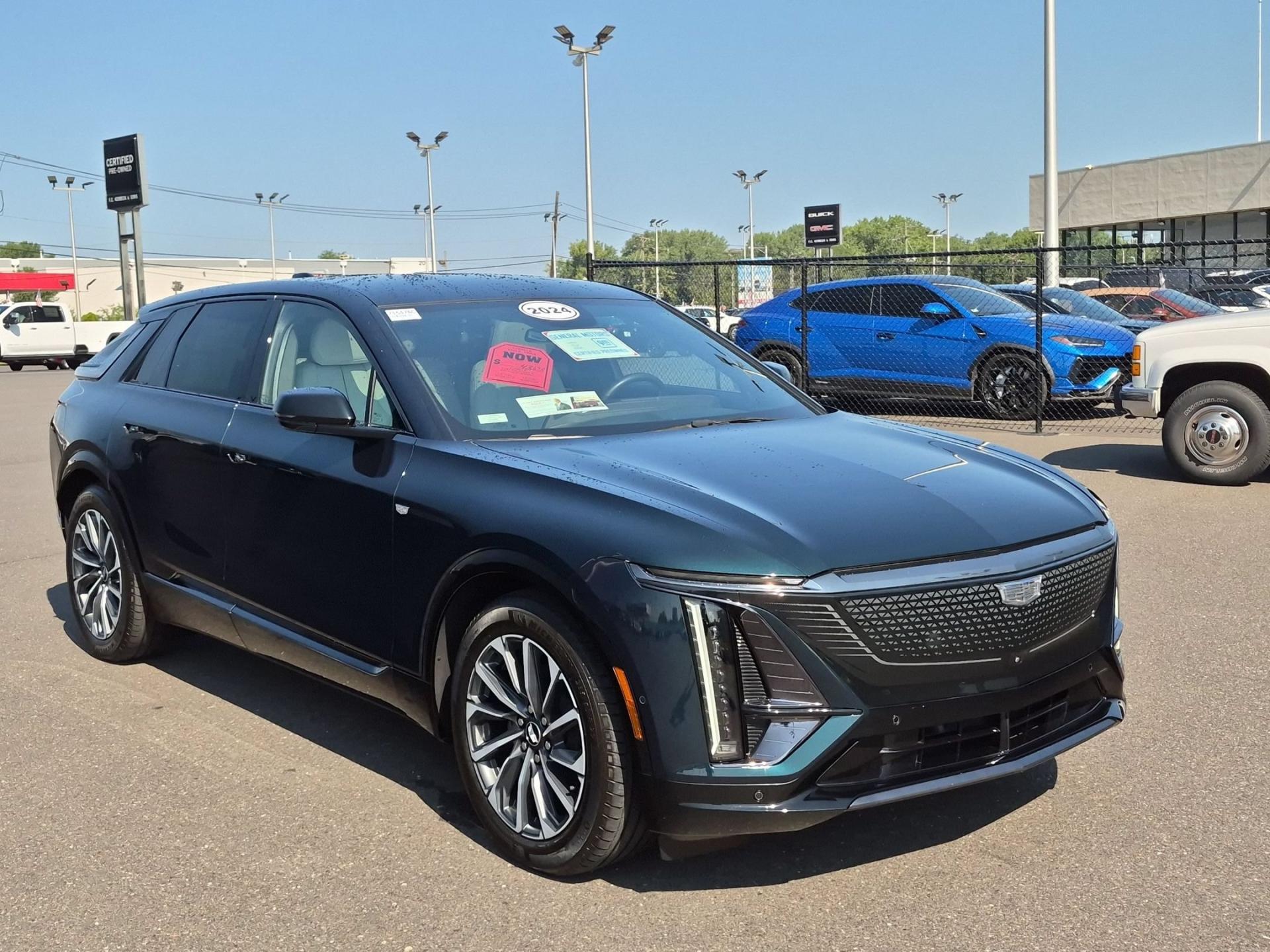 Used 2024 Cadillac LYRIQ Sport 1 with VIN 1GYKPTRK1RZ116644 for sale in Palmyra, NJ
